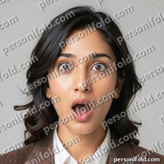 Face crop: Surprised